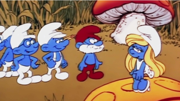 Штрумпфови:	Свети штрумпф и змај