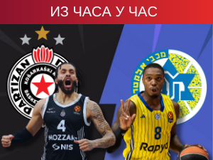 Пењароја и Пејн први пут пред "гробарима" - важан меч Партизана против Макабија