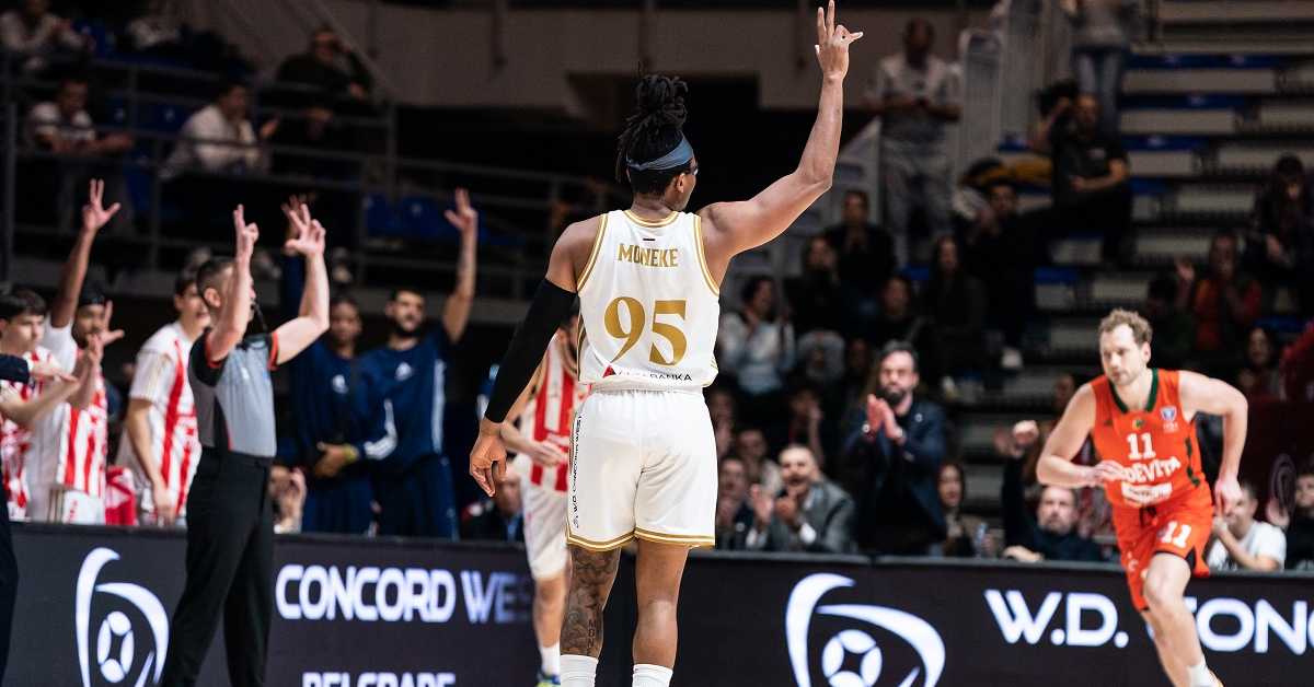 Грејем се пробудио, Монеке предводио Звезду до победе над Цедевита Олимпијом