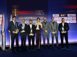 Олимпијски комитет Србије прогласио најбоље у 2025: Ангелина Топић и Александар Комаров најуспешнији