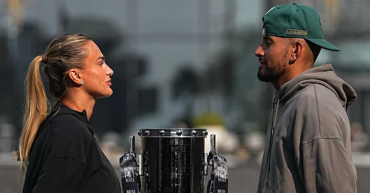 "Битка полова" припала Кирјосу, Сабаленка без освојеног сета