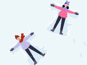 Добро јутро децо: Зимски репортер