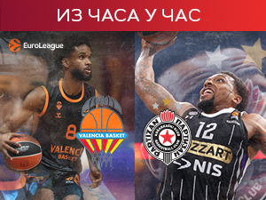 Тежак испит Партизана у Валенсији против најпријатнијег изненађења Евролиге