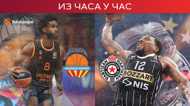 Тежак испит Партизана у Валенсији против најпријатнијег изненађења Евролиге