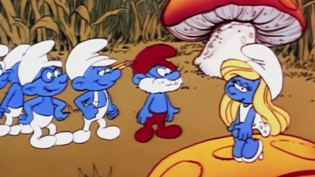 Штрумпфови:	Ум проблема пелудо; Није штрумпф све што сија