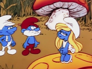 Штрумпфови:	Ромео и Штрумпфета