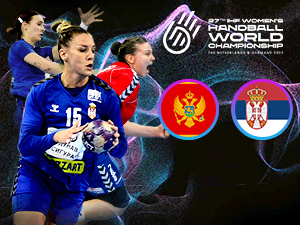 Рукометашице Србије против Црне Горе за четвртфинале Светског првенства (РТС 1, 15.30)