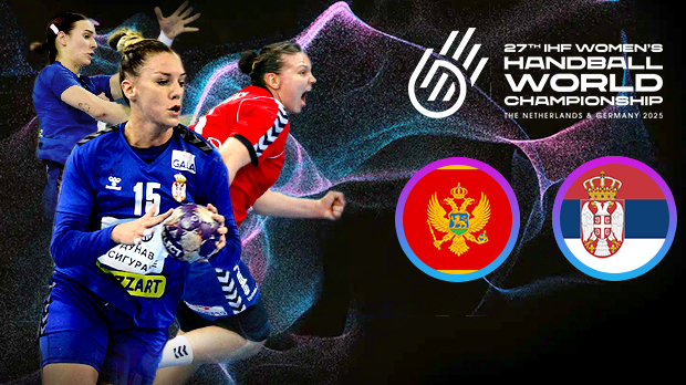 Рукометашице Србије против Црне Горе за четвртфинале Светског првенства (РТС 1, 15.30)