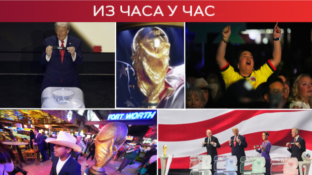 Жреб у Вашингтону - Енглеска и Хрватска у истој групи (РТС2)