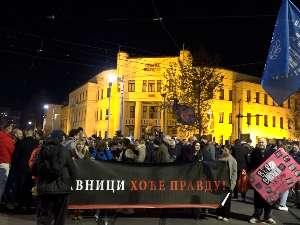 Протестне шетње студената у блокади Правног и Пољопривредног факултета у Београду