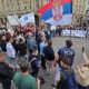 Протест радника ГСП Београд, на сат времена блокирали раскрсницу код Лондона