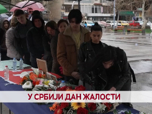 У Србији дан жалости