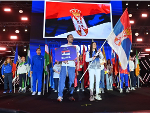 Свечано отворено СП за боксерке у Нишу, Сара Ћирковић носила заставу Србије