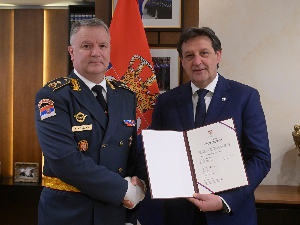 Бране Крњајић нови командант Ратног ваздухопловства и противваздухопловне одбране Војске Србије