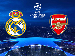 Фудбал - ЛШ: Реал Мадрид - Арсенал, четвртфинале