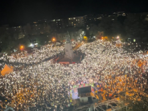 Протест на централном тргу у Краљеву; студенти у Стразбуру предали писмо Савету Европе