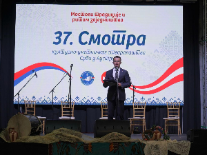 Беч: Министар Милићевић на Смотри културно-уметничког стваралаштва Срба у Аустрији