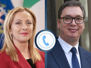 Вучић разговарао телефоном са Мелони о јачању сарадње Србије и Италије
