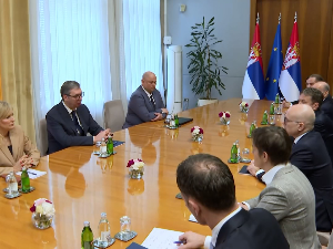 Вучевић после консултација код Вучића: Ми смо за формирање нове владе, избор мандатара сведен на две особе