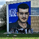 У Степановићеву осликан мурал са ликом седамнаестогодишњег Немањe Комара који је настрадао у паду надстрешнице у Новом Саду