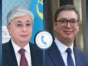 Вучић са Токајевим о сарадњи Србије и Казахстана