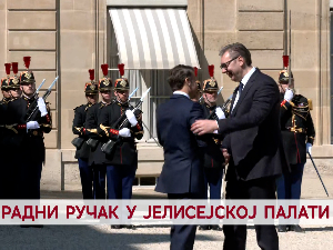 Радни ручак у Јелисејској палати