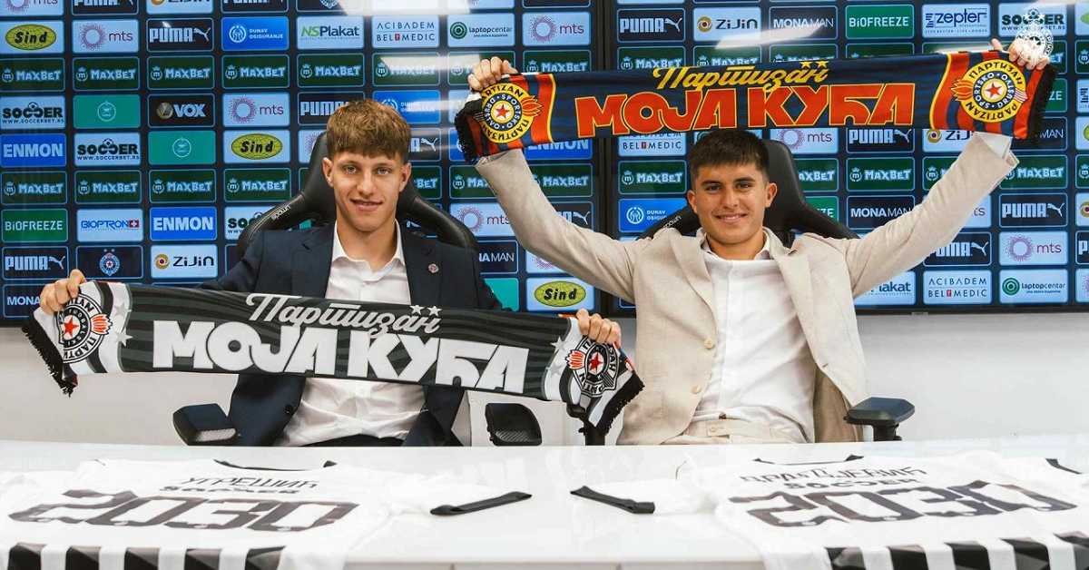 Партизан улаже у будућност - Угрешић и Драгојевић потписали нове уговоре