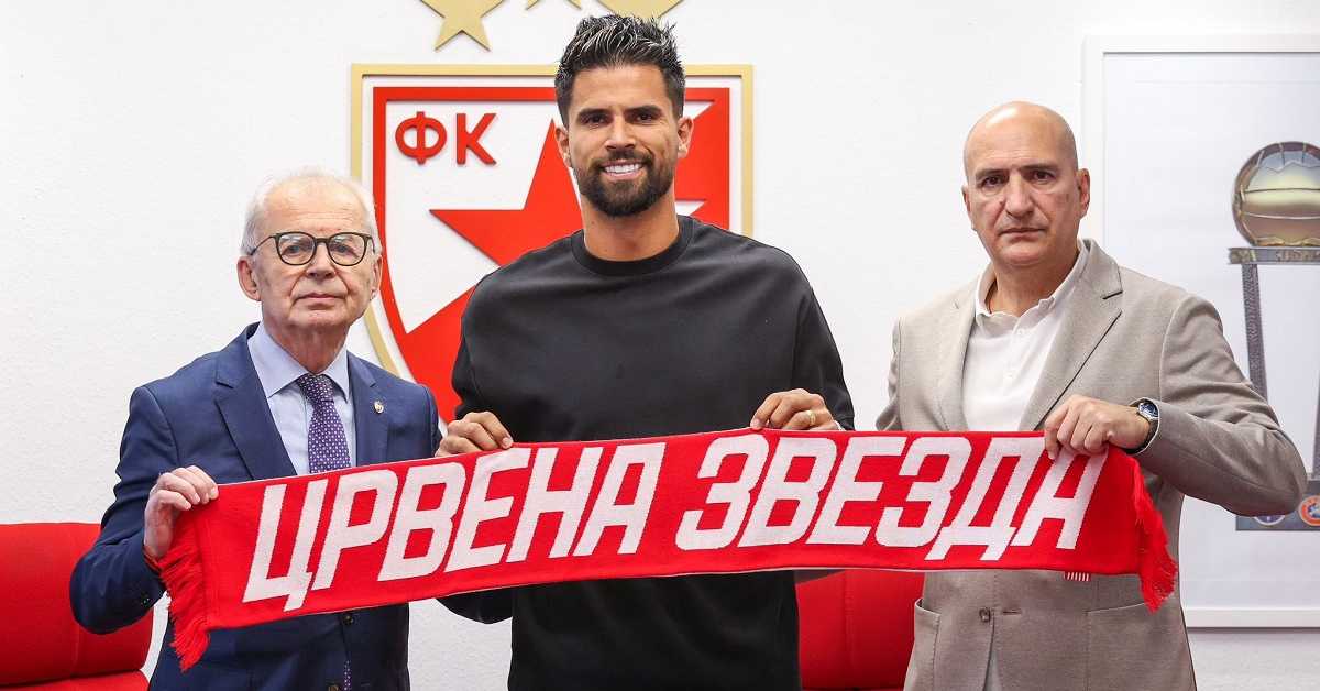 Бразилац Родригао нови фудбалер Црвене звезде