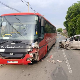 Судар аутобуса и путничког возила код Обреновца, три особе повређене