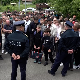 Протест у Лепосавићу због заузимања спортске хале Протест у Лепосавићу због заузимања спортске хале