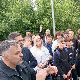 Протест у Лепосавићу због заузимања спортске хале