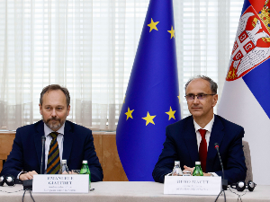 Мацут са Жиофреом и амбасадорима земаља ЕУ