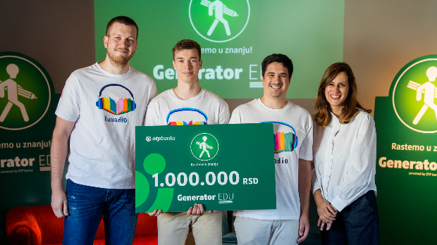 OTP banka proglasila pobednike Generator EDU konkursa