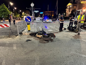 Судар мотоциклиста код Скупштине, једна особа погинула