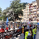 Протест испред ОЈТ у Београду, део студената поднео кривичну пријаву против Вучића