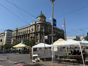 Студенти у блокади упутили два захтева Влади Србије уочи протеста на Видовдан, блокаде у Немањиној и код Скупштине