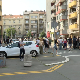 Протест испред полицијске станице у Булевару деспора Стефана, студенти у блокади траже ослобађање ухапшених