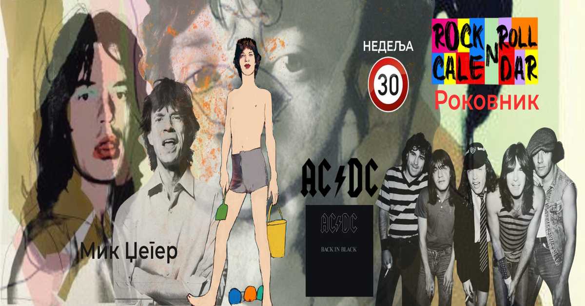 Роковник, 21. – 27. јул: Група AC/DC је објавила студијски албум ”Back in Black” 