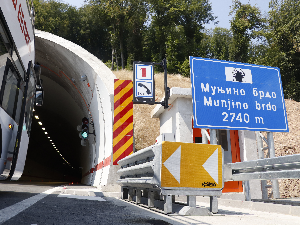 Краткотрајни радови у тунелима Лаз и Муњино Брдо на ауто-путу "Милош Велики"