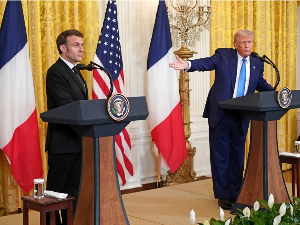Трамп: Макрон је добар момак, али његова изјава о признању Палестине нема тежину