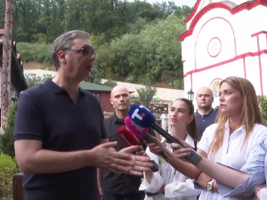 Вучић на Дунавском коридору: Када буде готова брза саобраћајница од Београда до Тумана за сат и 20 минута