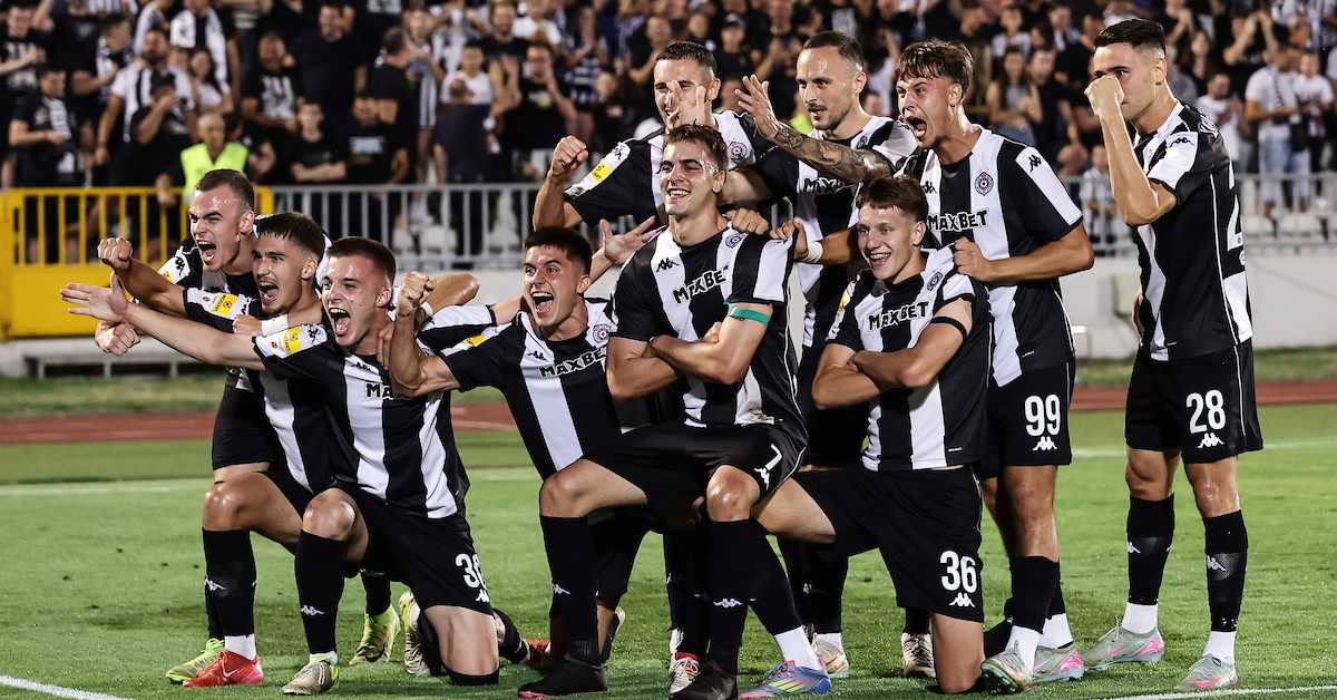 Рапсодија у црно-белом - Партизанова четири гола Олександрији за даљи продор у Европи