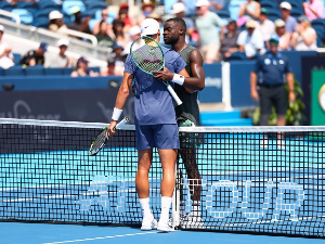 Тијафо предао меч, Руне у четвртфиналу Синсинатија (@CincyTennis / /) Тијафо предао меч, Руне у четвртфиналу Синсинатија