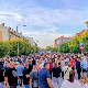 Окупљање грађана који се противе блокадама
