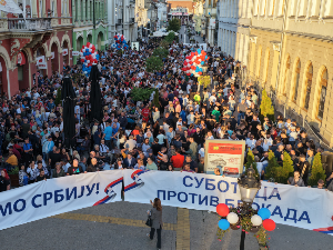 Окупљања грађана против блокада широм Србије