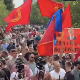 Протест у Приштини против Специјалног суда у Хагу за злочинe бивше ОВК