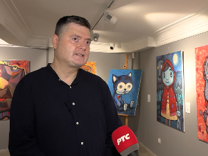 Лесковац: Прва самостална изложба Николе Марковића