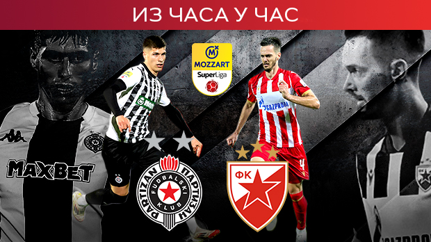 Партизан дочекује Звезду у 177. 
