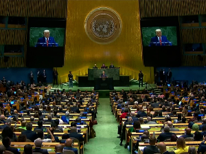 Подељени ставови на Генералној скупштини УН – Трамп оштро у Њујорку, Вучић позвао на дијалог