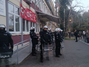 Дрид: Нађено решење за даљи рад, нема блокаде факултета нити полиције у згради
